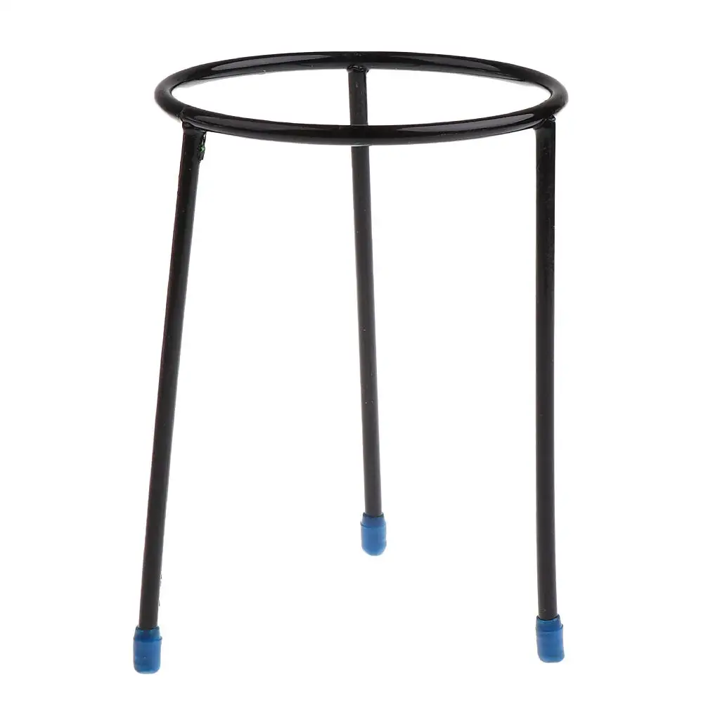 Cast Iron Laboratory Tripod Stand Stable Experimental Tube Clamp Holder for Chemical Physics Education Lab