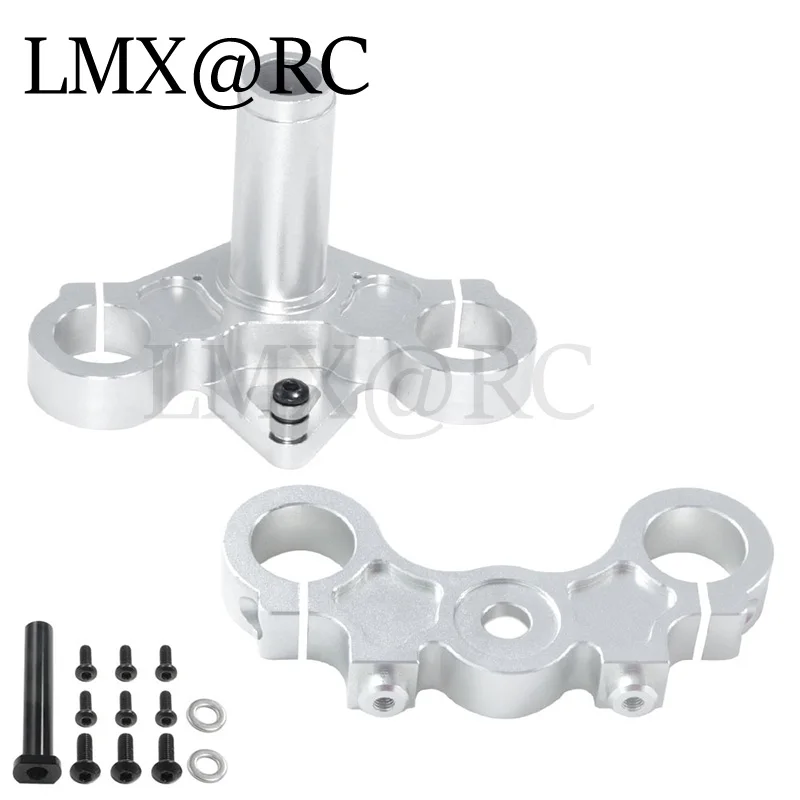 Suspensão dianteira de metal para motocicleta, triângulo fixo, peças de atualização, acessórios para LOSI 1/4, Promoto-MX, l264004