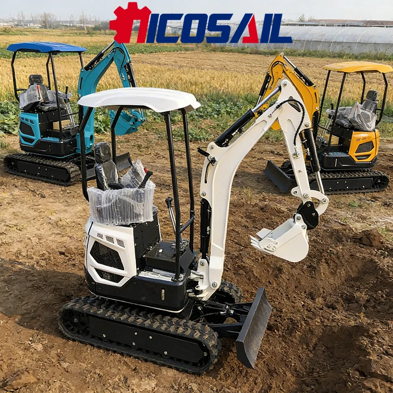 

Nicosail OKW18 1.8Ton Mini Excavator Hydraulic Crawler Digger CE EPA for Farm Garden Construction