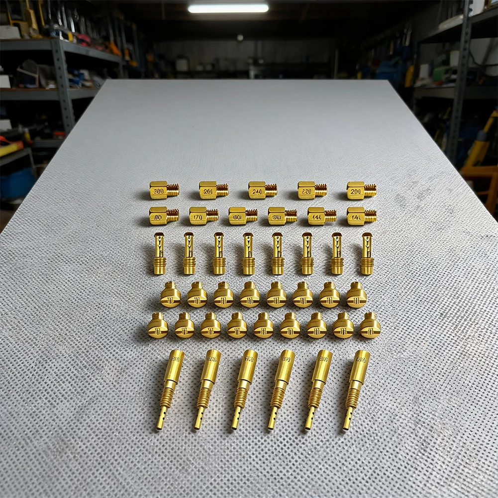 Carburetor Nozzle Jet Round Main Fuel Injector Nozzle for pilot Nozzle Kit For Mikuni TM33-8012 TM36-68 TM40-6 Garden Tool Parts