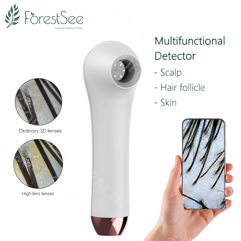 

Home Use HD Dermatology Face Scanner Skin Analyzer Smart Multi-Functional Skin Hair Scalp Detector Analyzer