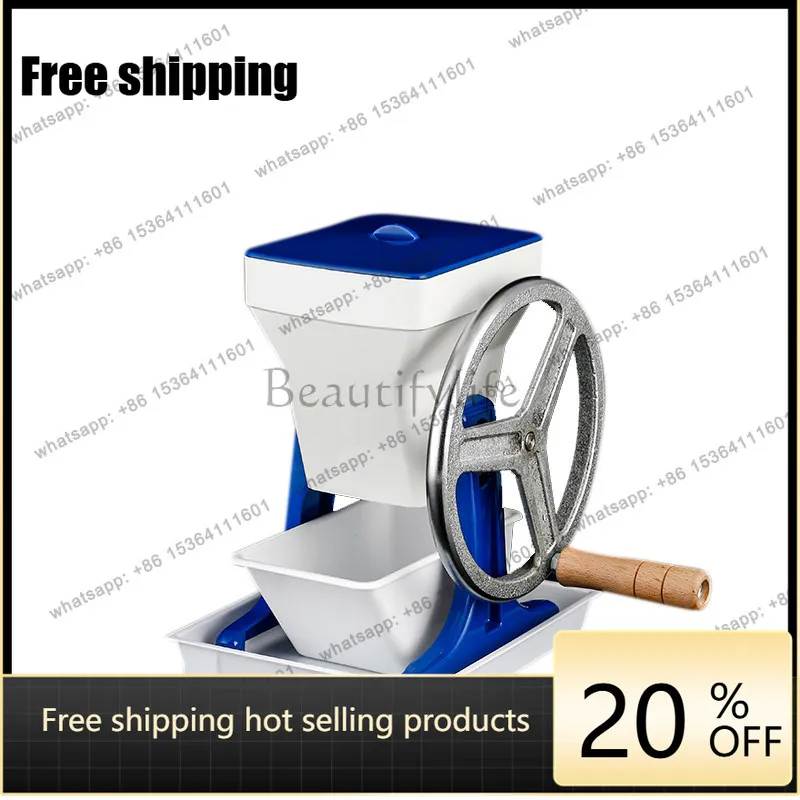 FG Japanese hand crushed ice shaver granular ice commercial  granular crusher