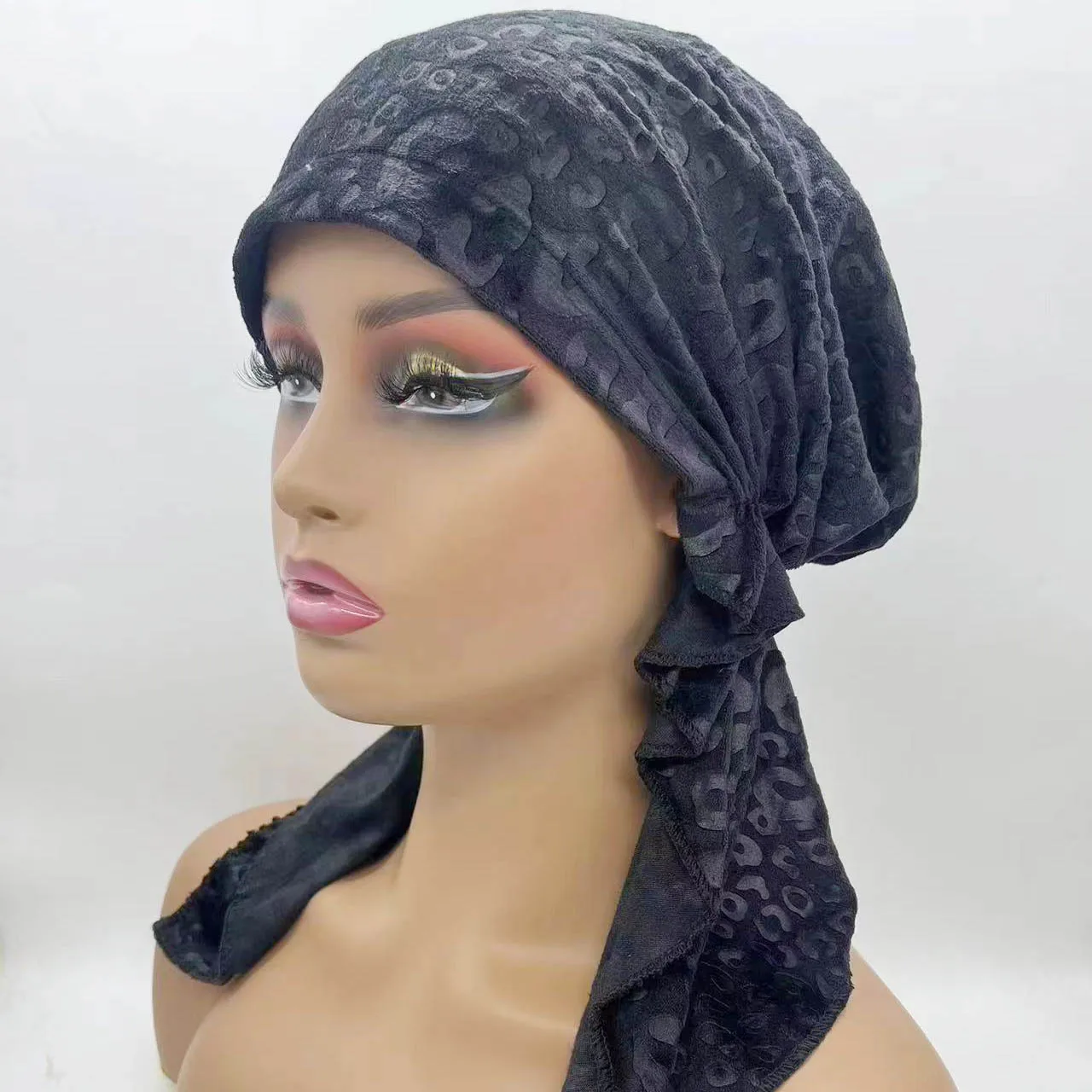 New Fashion Middle East Warm Women Colorful Beanies Skullies Casual Lady Bauty Soft Bandage Hat Muslim Turban Underscarf Hats