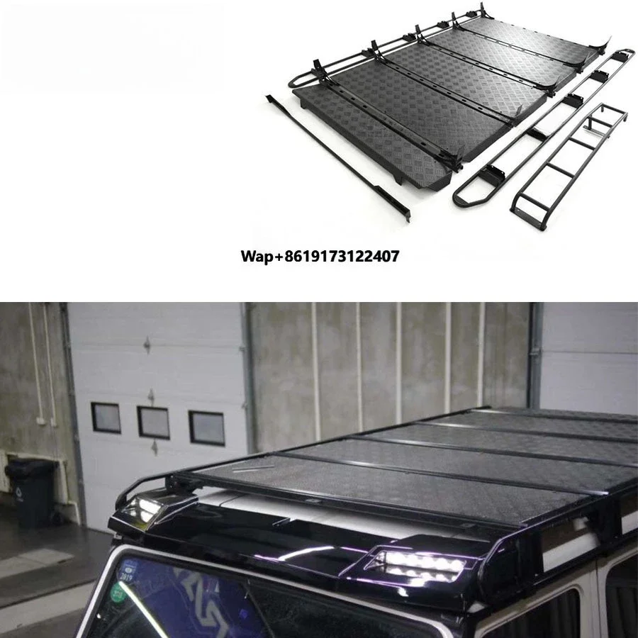 

Высококачественный багажник на крышу с лестницей для Mercedes-Benz G-класса W463 G500 G55 G63