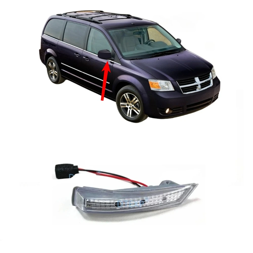 

1 or 2 Pcs 2010-2016 Side Mirror Lamp for Dodge Caravan Town for Chrysler Grand Voyager 68052079AC 68052078AC