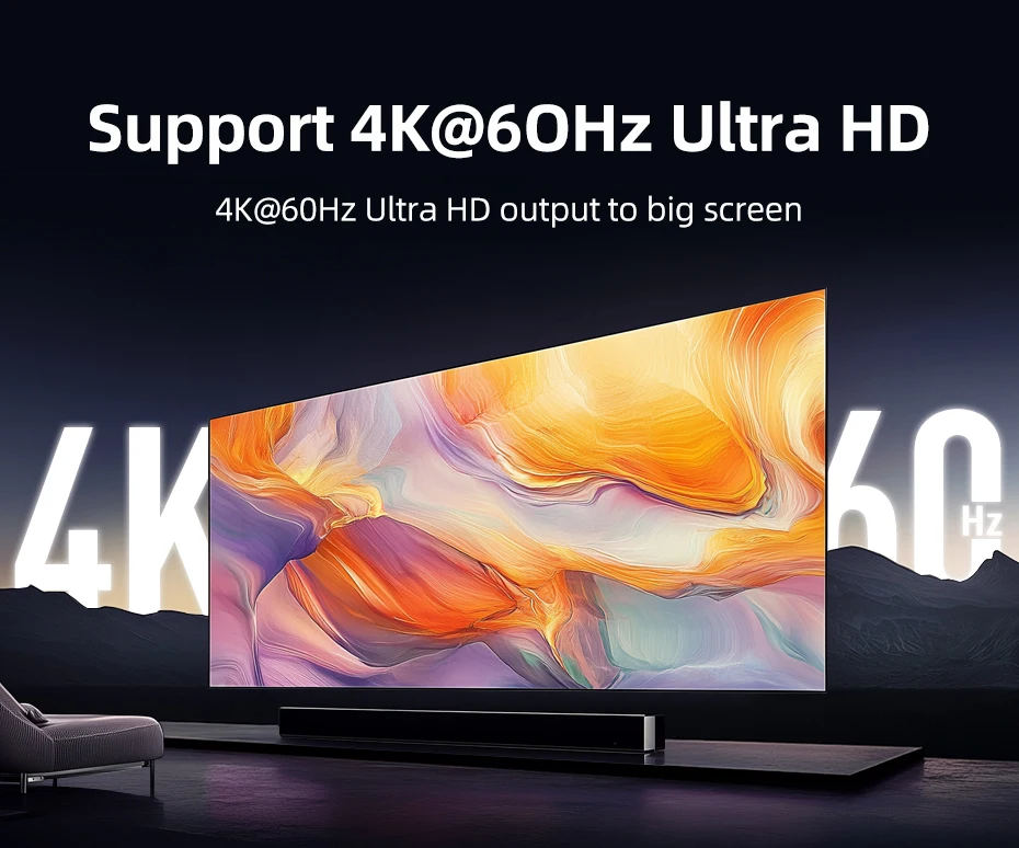 CABLETIME HDMI zu USB Typ C Adapter 4K 60Hz USB 3.1 für iPhone MacBook Pro Air iPad Samsung USB C zu HDMI Konverterkabel – Detail 3