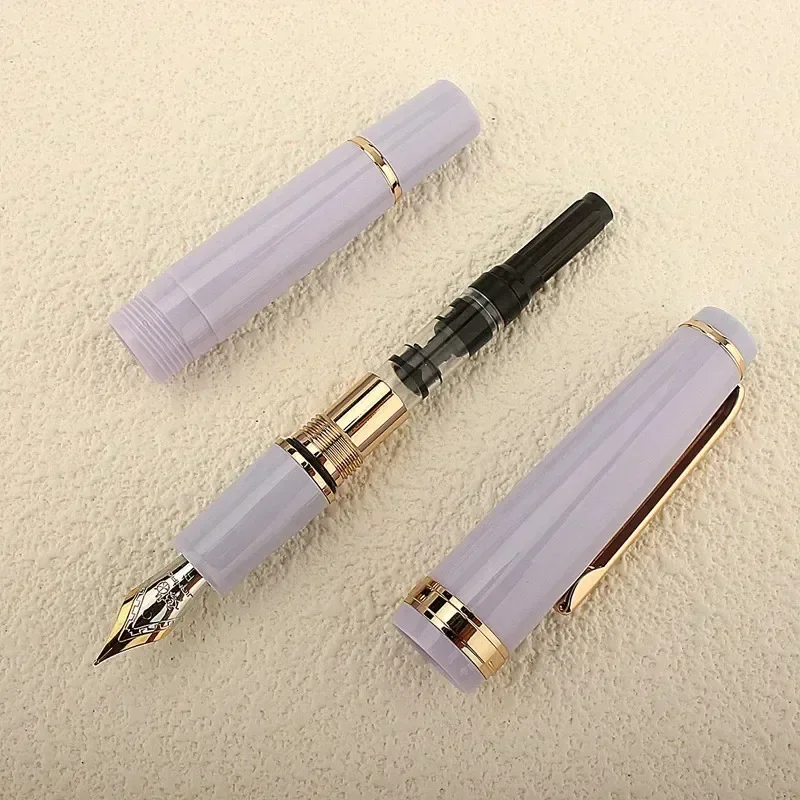 Jinhao 82, мини-милая акриловая короткая авторучка, портативные канцелярские принадлежности, ручка для практики каллиграфии, офисные школьные принадлежности