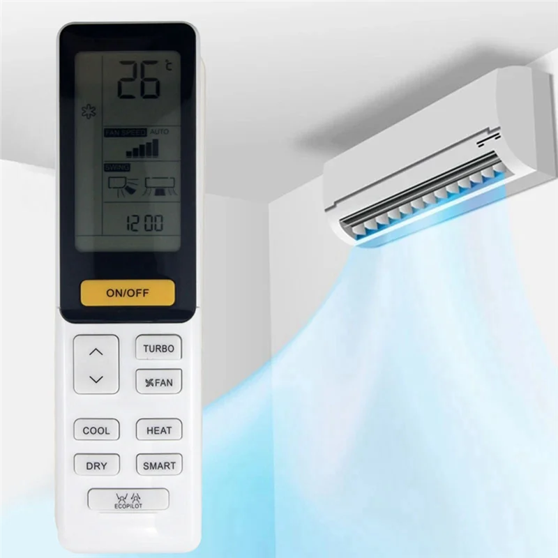 Y45A-For Haier 0010402886AR Replacement Remote Control A/C 0010402886AR For Air Conditioner