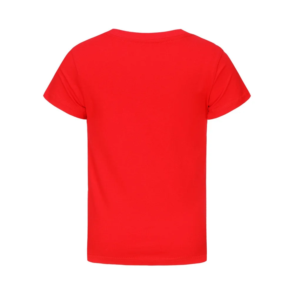 Geometry Dash TShirt Kids Cartoon Clothes Boys 100% Cotton T-shirt Children Fashion Clothing Toddler Girls Short Sleeve Tops