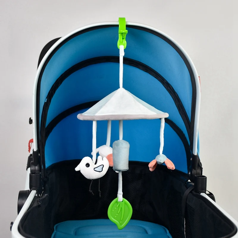 Boîte à musique CPull pour nouveau-né, hochet pour bébé, jouet de siège de voiture, cloche de lit, ensemble rapide, 0-12 mois