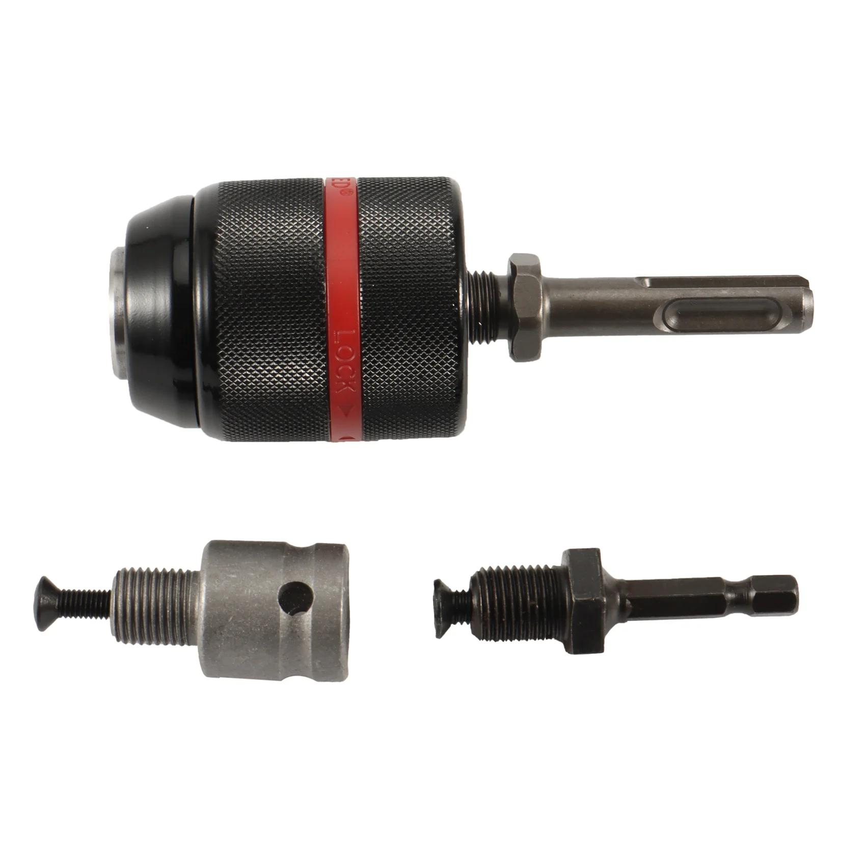 Metal 1/2-20UNF 13mm Mandril de broca sem chave Hex Shank/SDS/Soquete Adaptador fêmea quadrado Ferramenta de hardware profissional