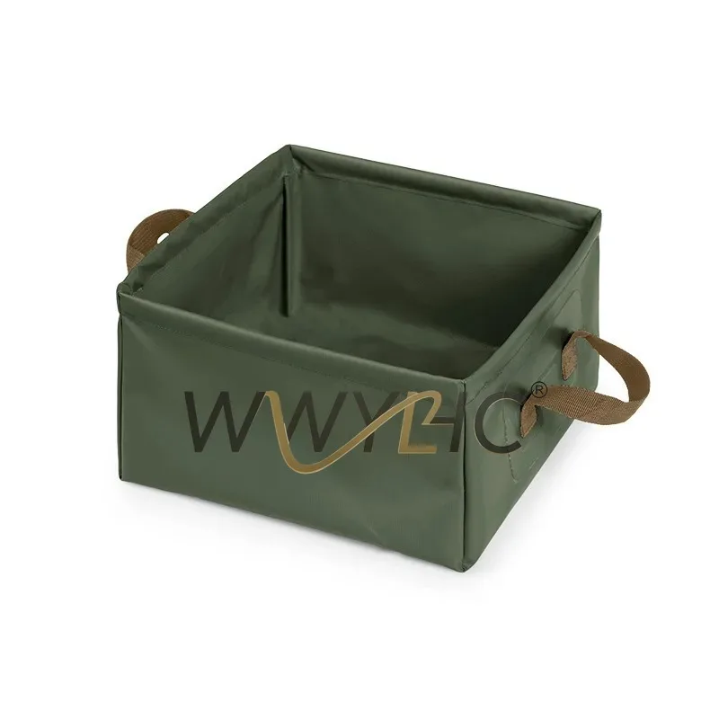 Portable Waterproof Foldable Square Basin Foot Bath Tub Outdoor Beach Water Play Container