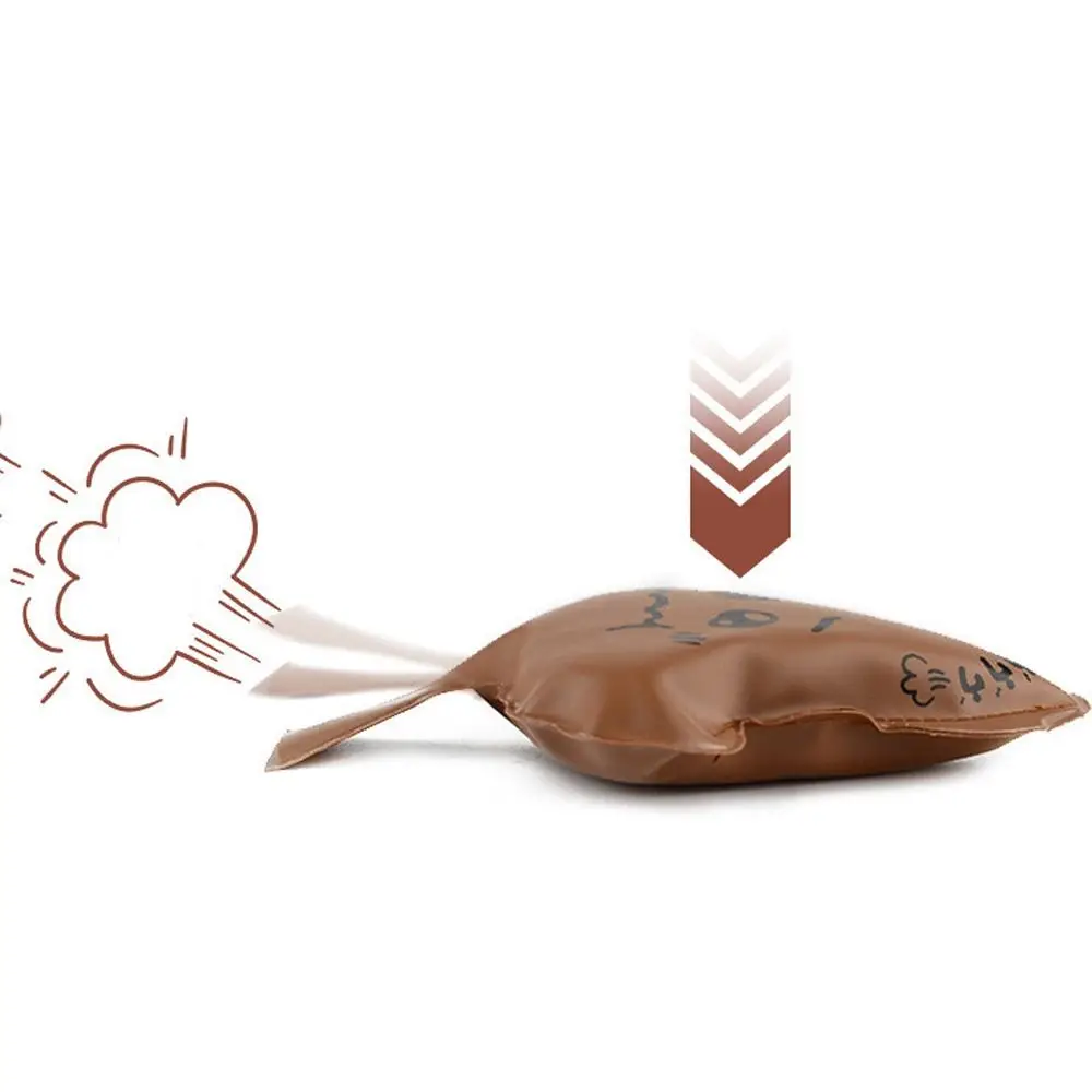 Creativo Forma di cacca Whoopee Cuscino Scherzi Bavaglio Scherzi Creatore Palloncino Fart Pad Gomma Divertente Fart Pad Cuscino Pesce d'aprile