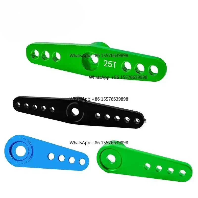 ZOCI-2Pcs/Lot PTK Metal 25T/15T CNC Servo Rocker Arm FUTABA for RC Car Aircraft Accessories