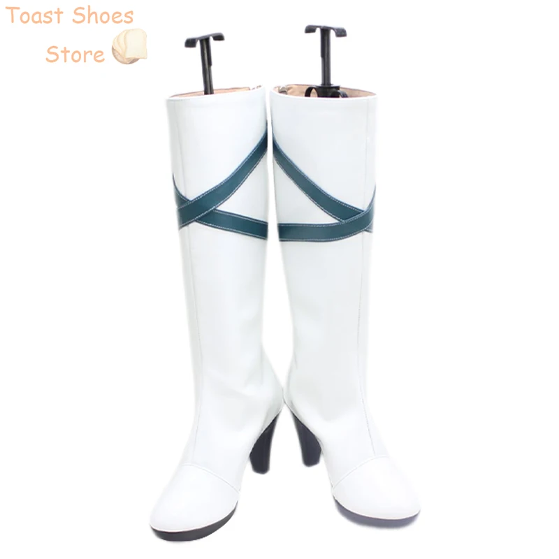 Wijze Cosplay Schoenen Spel Valorant Cosplay Rekwisieten Pu Lederen Schoenen Halloween Carnaval Laarzen Kostuum Prop