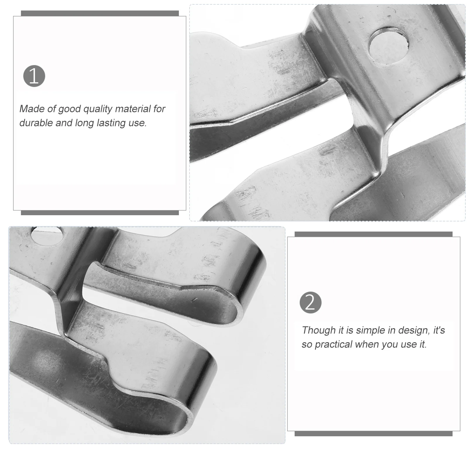 

Electric Drill Belt Hook Buckle Metal Replacement Portable Durable Easy to Use Lightweight Practical for Tools