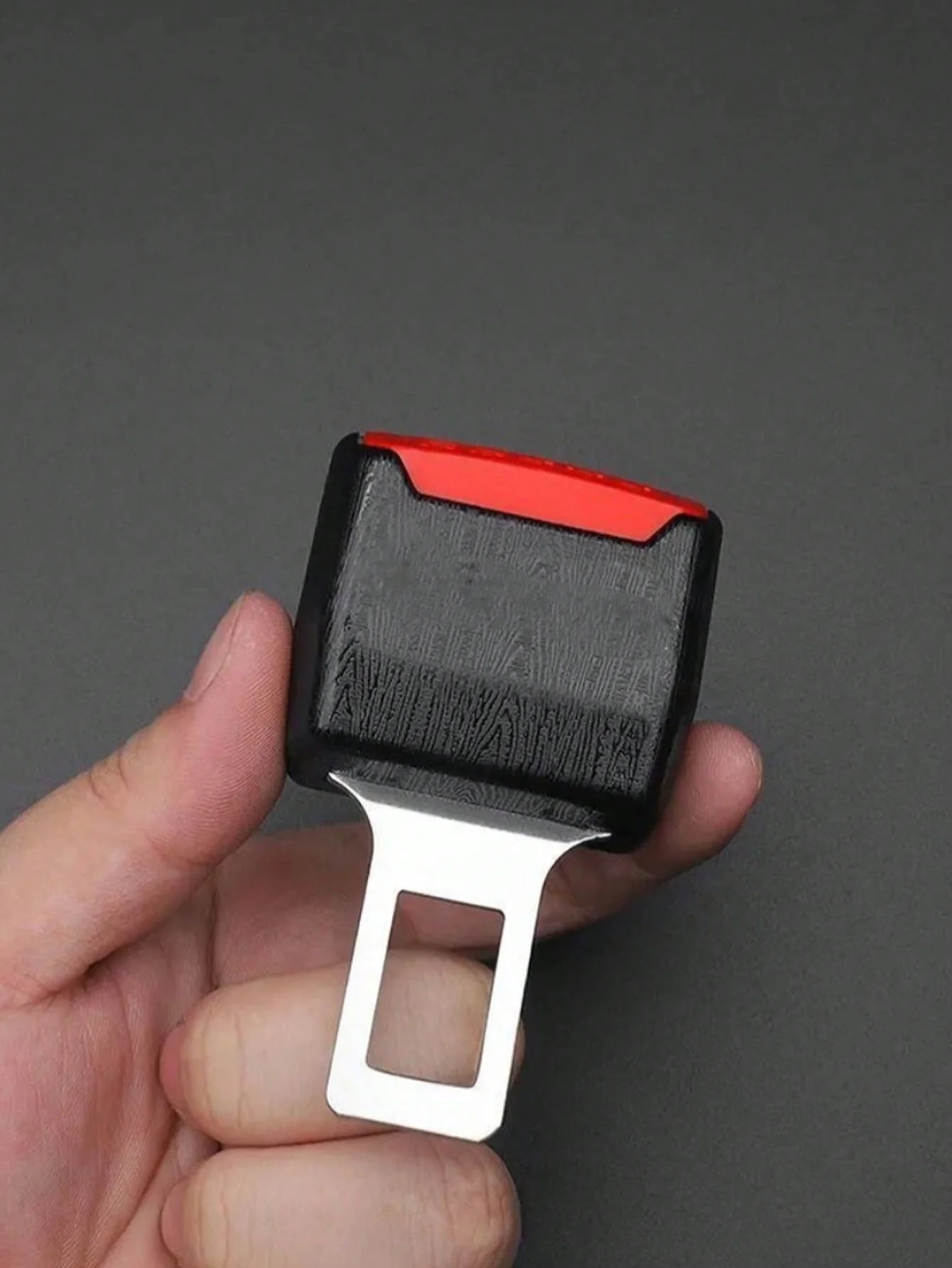 2개입 자동차 안전벨트 연장기 - ABS 및 합금 두꺼운 텅 디자인, 플러그 앤 플레이 간편 설치, 제약감과 불편함 감소