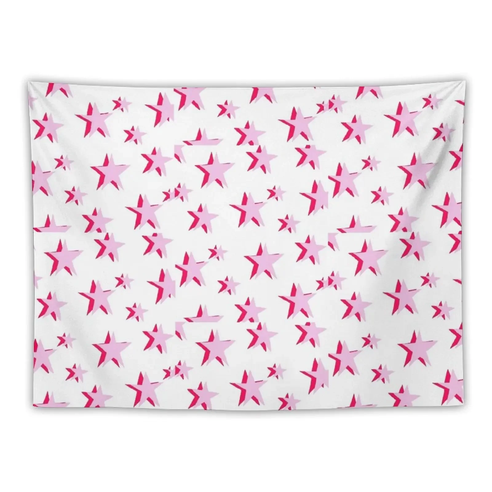 

pink and red vsco star pattern Tapestry Aesthetic Room Decorations Room Decor Cute Tapestry