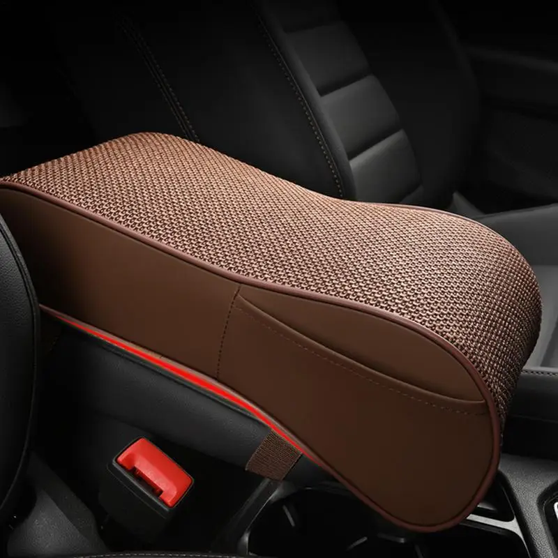 Center Console Armrest Pad Auto Center Console Cushion Heightened Side Box Design Auto Center Console Protective Cushion Car