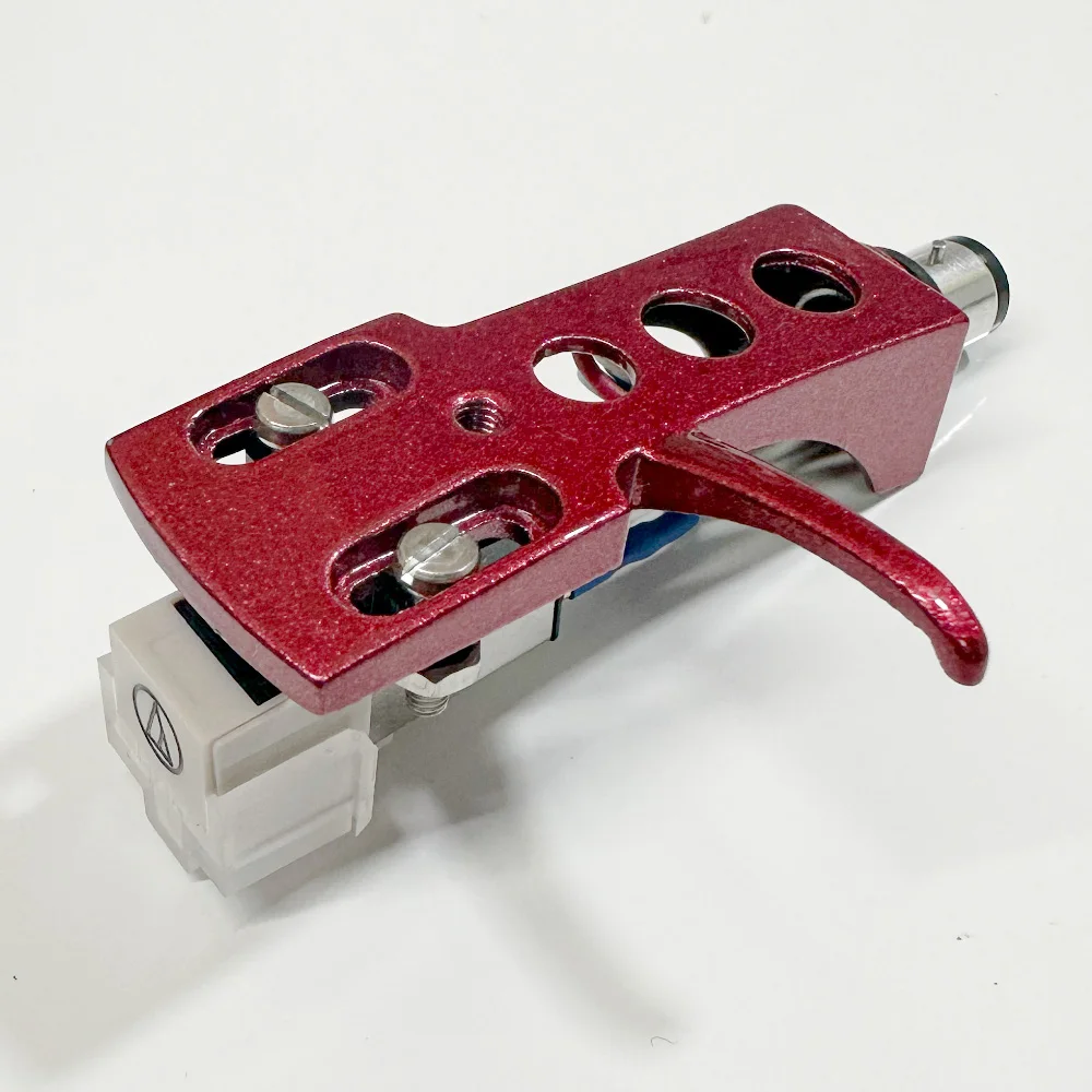 red 	 p mount AT3600L cartridge vinyl headshell and AT-3600L turntable cartridge technics audio