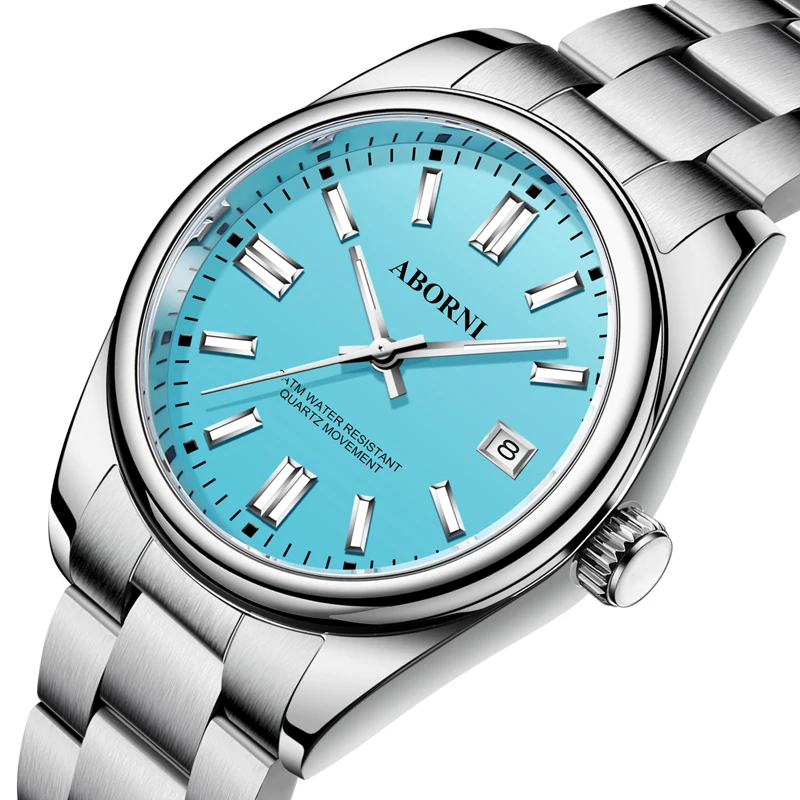 موضة جديدة جراند ساعات رجالي فاخرة العلامة التجارية الأعلى ساعة الأعمال للرجل كوارتز ساعات المعصم الفولاذ المقاوم للصدأ حزام Reloj Hommer