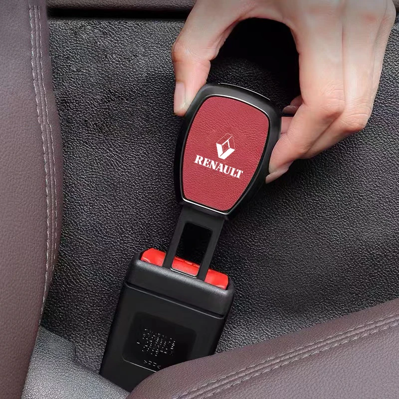 مقعد السيارة حزام كليب موسع سلامة حزام الأمان قفل مشبك اكسسوارات لرينو ميجان 2 3 كليو 4 ترافيك لوجان كابتور كانجو