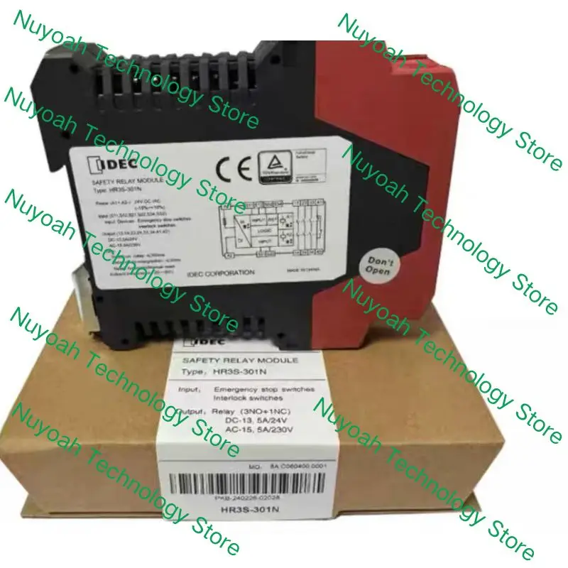 Safety relay module HR3S-301N tested OK, quickly shipped brand new