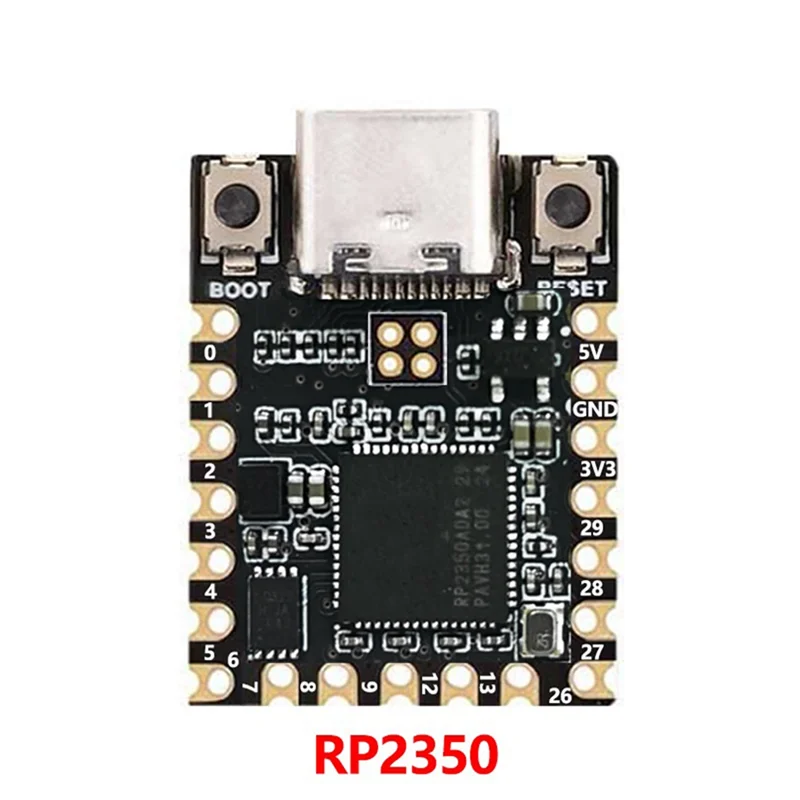 A24U RISC-V RP2350 Mini Development Board Featuring 0.42 Inch OLED Display Low Power Design