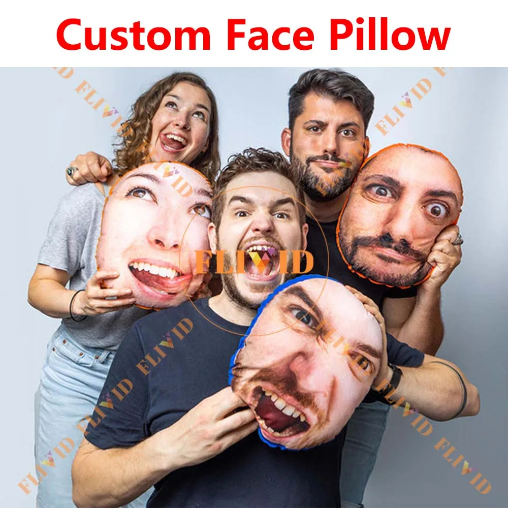 

Customized 3D Human/ Animal Face Pillows,Hot Funny Head Pillow,Personalized Woman Pillow,Pet Loss Memorial Gift,Pet Lover Gift