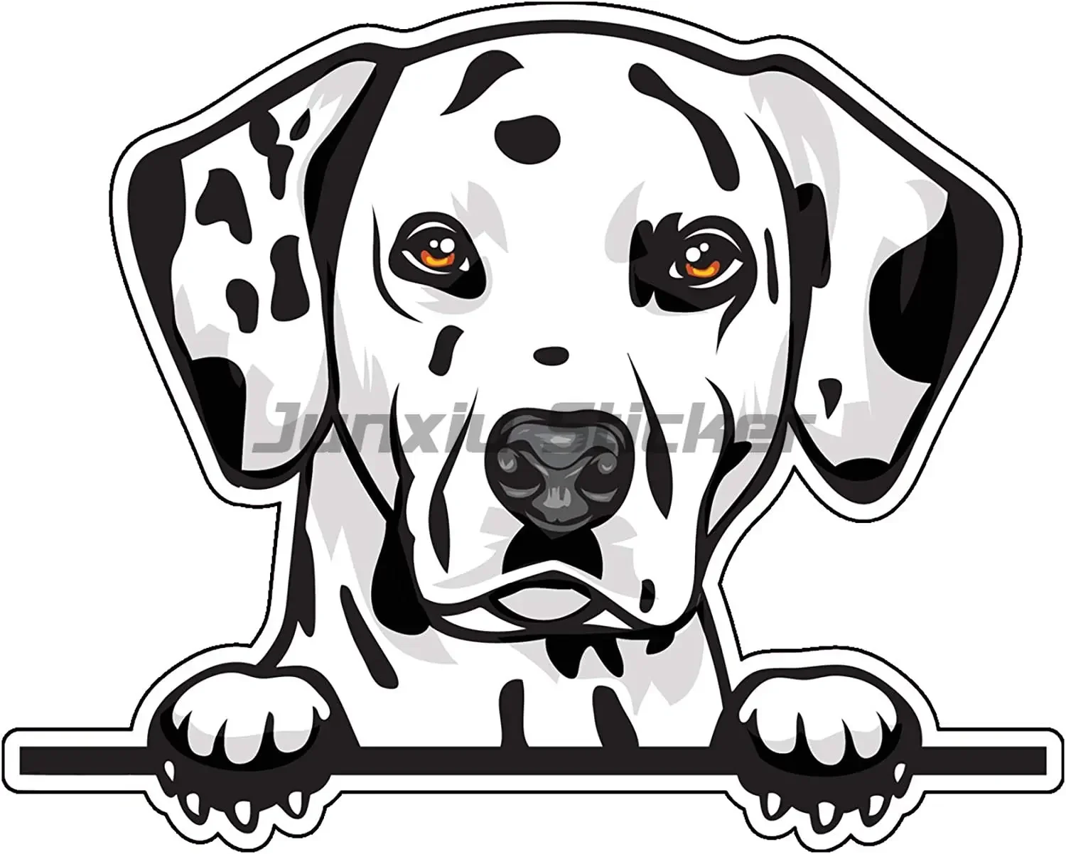 I Love My Bull Mastiff Weimaraner Boston Vinyl Decal Dog Breed Bumper Sticker - for Laptops Windows Cars Trucks