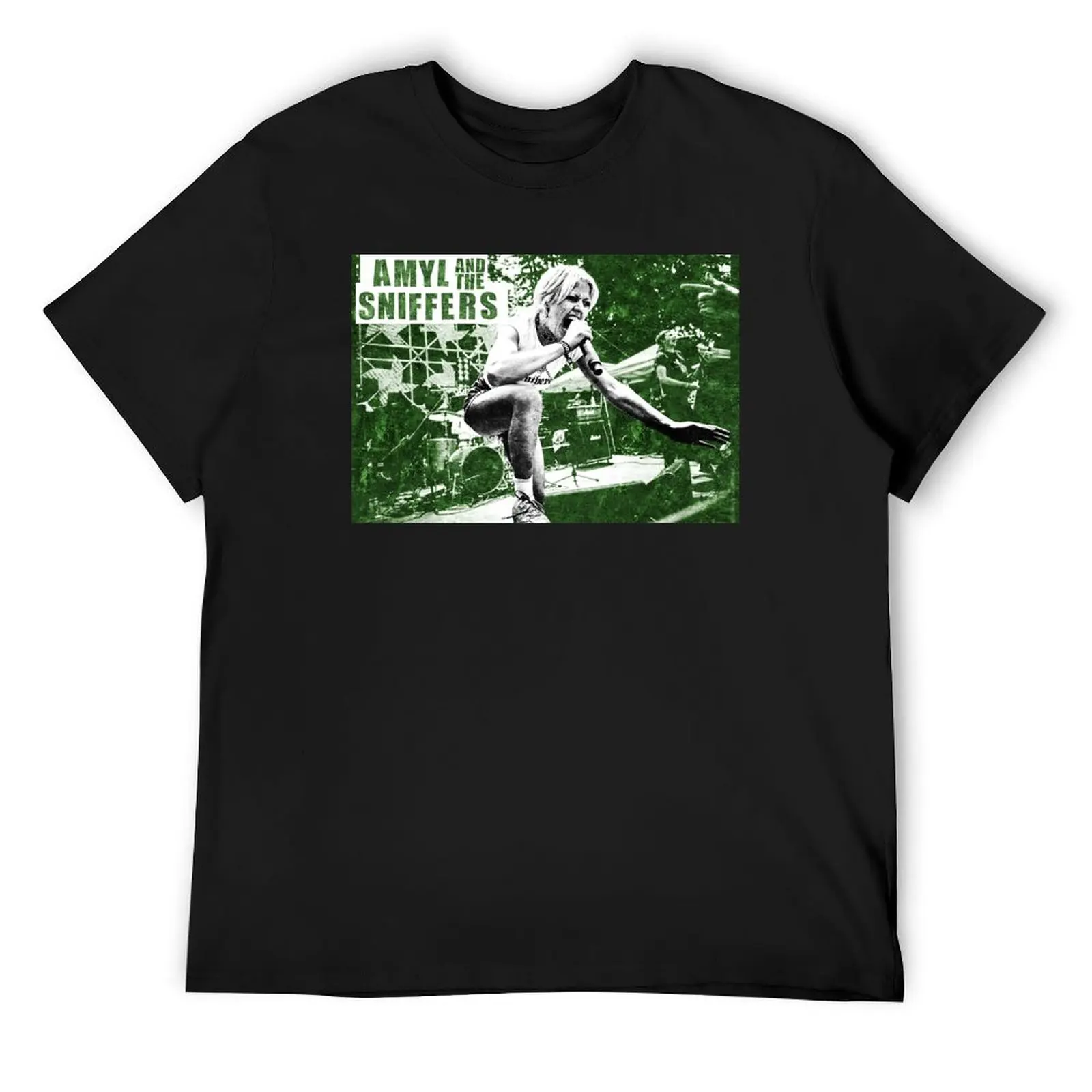 Amyl and the sniffers T-Shirt shirts graphic tees Blouse cute clothes Men's cotton t-shirt