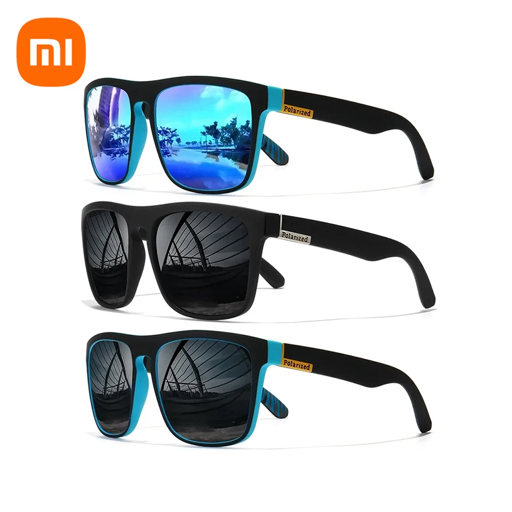 

Xiaomi Fashion Square Sunglasses Men Women Original Eyewear Protection Outdoor Riding Fishing Retro Polarized UV400 Sun Glasses