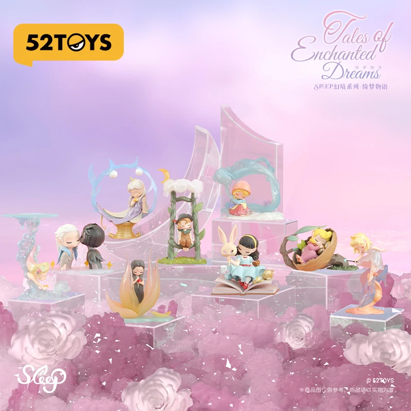 

Новый 52TOYS Sleep Trendy Blind Box Toy Fales Of Enchanted Dreams Series Mystery Box Симпатичные Коллекционные Аниме Фигурки Рождественский Подарок