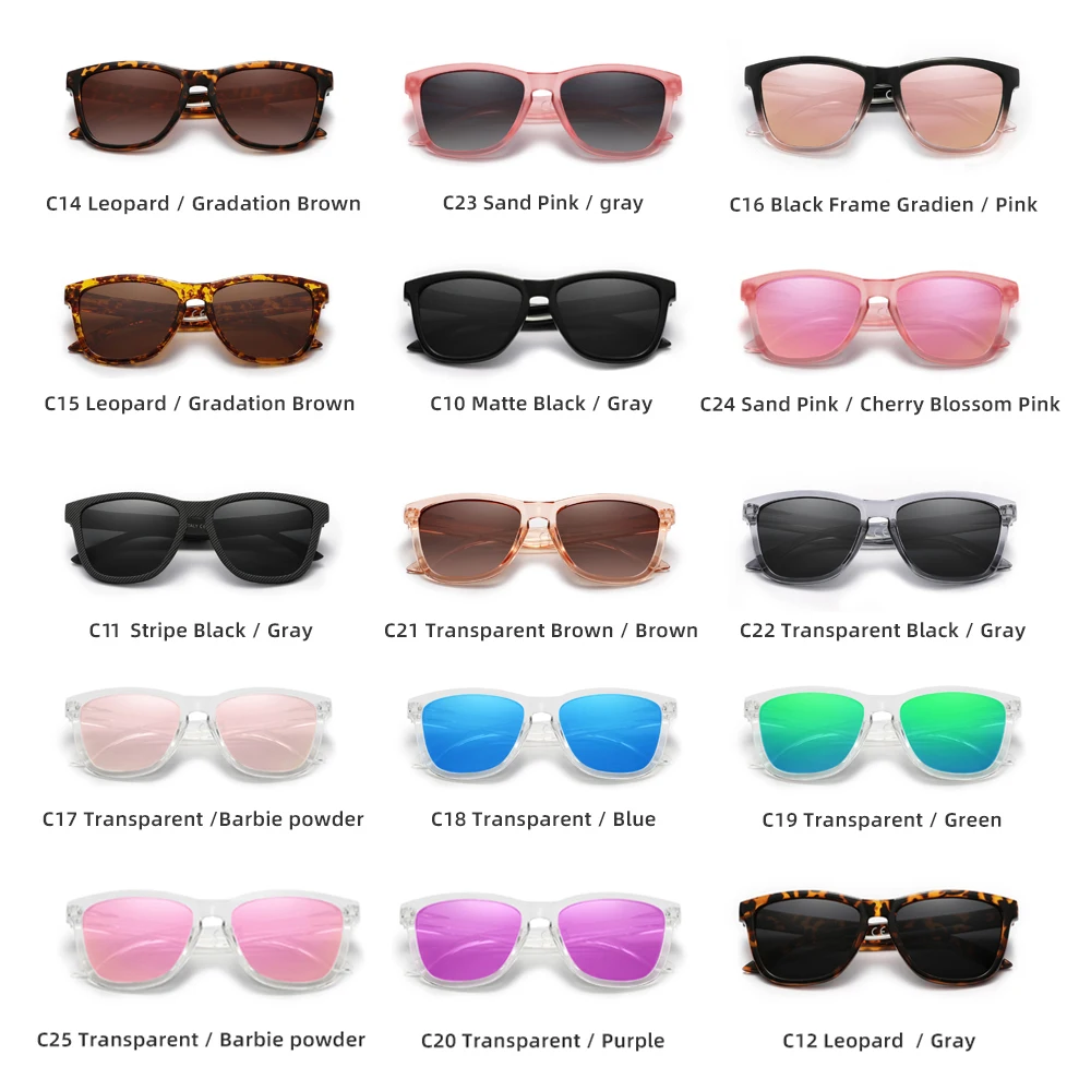 여성용 편광 선글라스 UV400 TR90, 야외 스포츠 안경, 레이디 라이트 무게추, 주의 깊게 2025