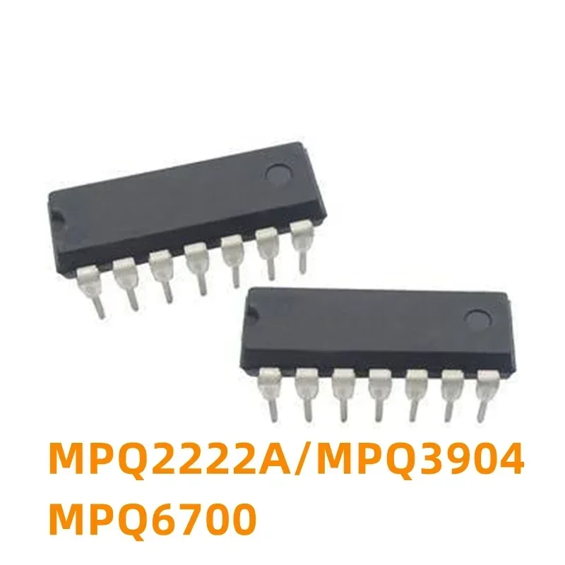 1PCS New MPQ2222A MPQ3904 MPQ6700 DIP-14 Electronic Components Original
