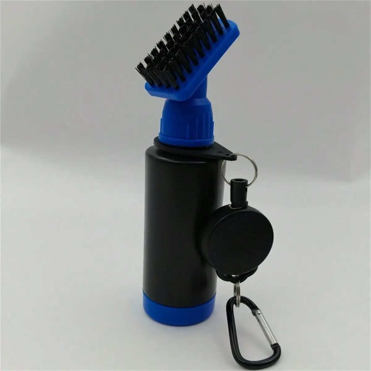 1pc Golf Club Cleaning Brush With Water Spray Portable Groove Cleaner With Retractable Carabiner Golf Accessories For Shoes Ball view 6
