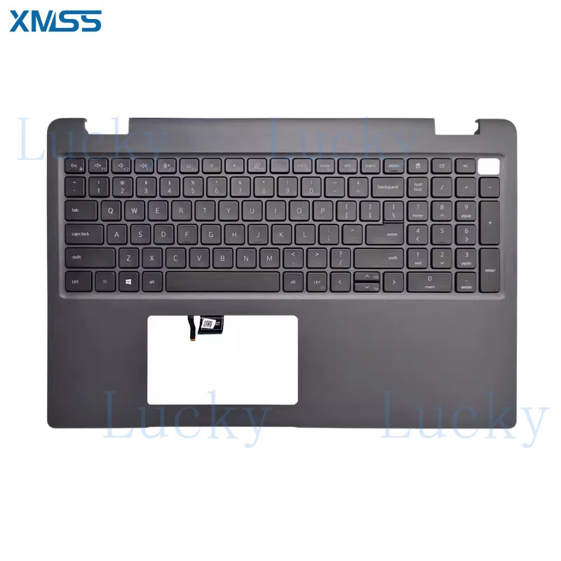 

f New Laptop Palmrest Upper Cover W/ Backlit US Keyboard For Dell Latitude 3540