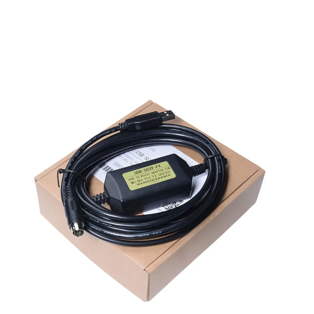 USB-SC09-FX PLC Programming Cable for FX2N FX1N FX1S FX3U FX3GA