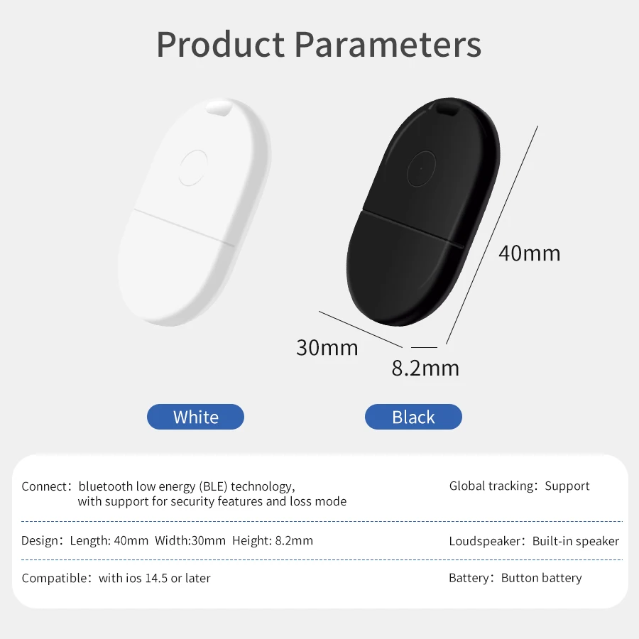 IOS GPS المقتفي العلامة الذكية بلوتوث جهاز تتبع المواقع العالمي آيفون العثور على تطبيقي مفتاح مكتشف محفظة الأمتعة المركبات الحيوانات الأليفة