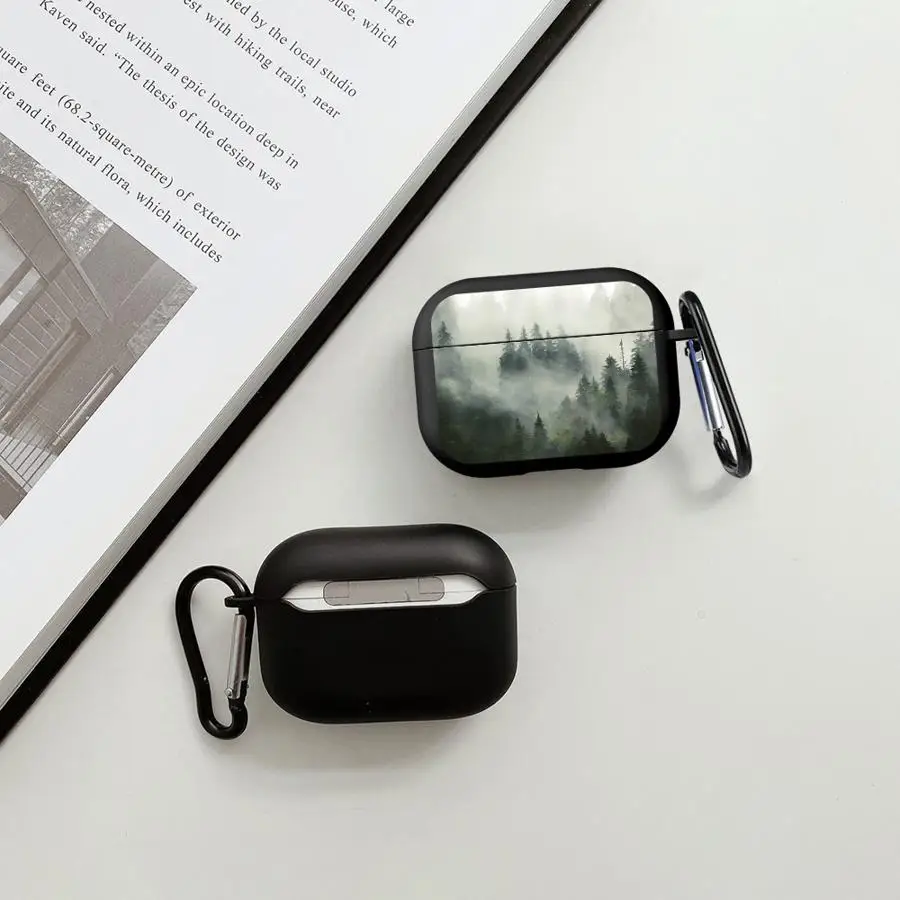 Forest Mist Pattern Earphone Cases Cover Case For Airpods 4 Pro Pro2 3 1 2 Pro3 view 5