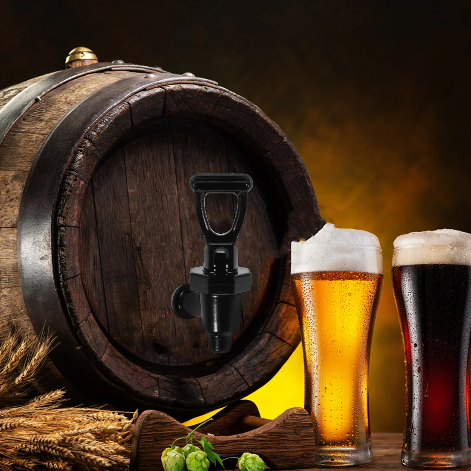 

2pcs Replacement Spigot Handles For Drink Dispensers Tea Buckets Beverage Jugs Easy To Install Faucet Handle Water