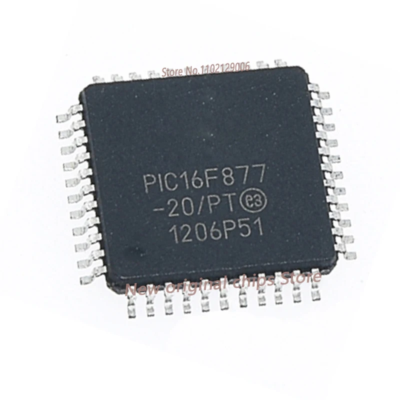 1-10PCS PIC16F877-20I/PT TQFP44 PIC16F877-20I PIC16F877 QFP-44 100% Original Brand New