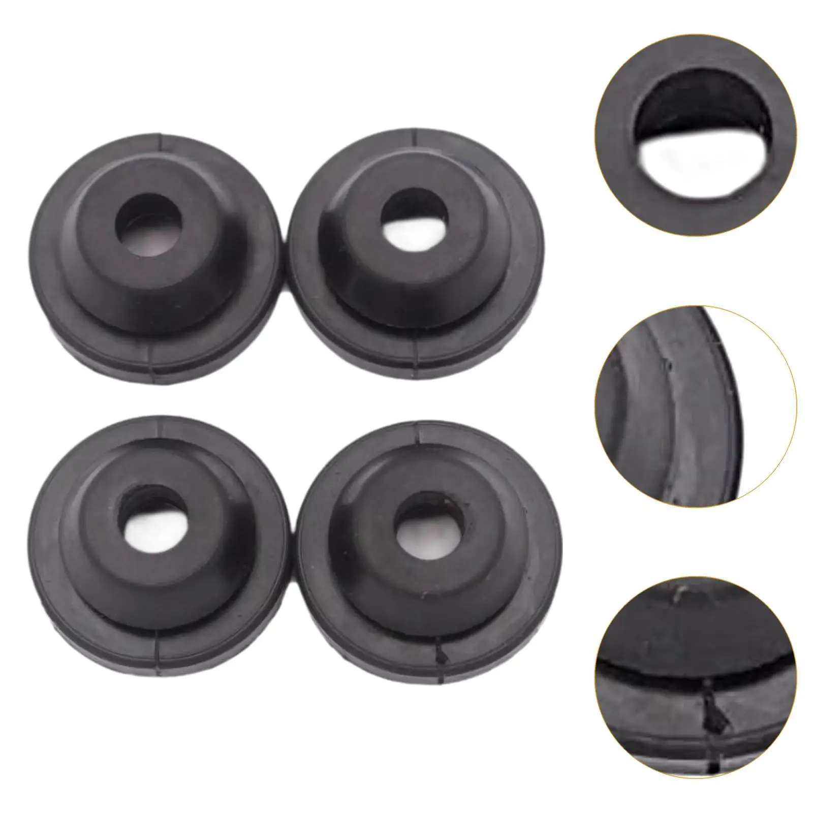 4x soporte de cubierta de motor de filtro de aire 036129689B para Volkswagen Passat cc