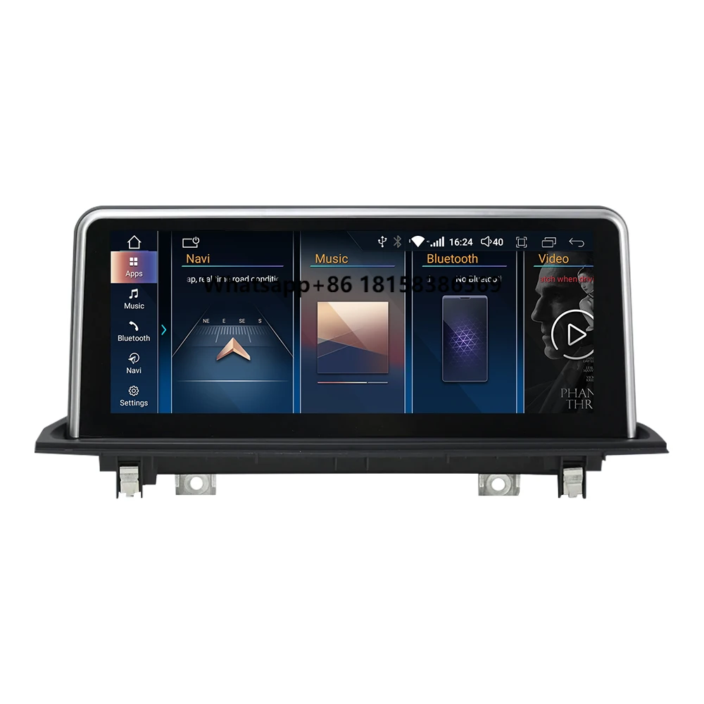 

NEW Snapdragon665 Android14 8Core Carplay for X1 F48 Car Multimedia GPS Navigation Screen
