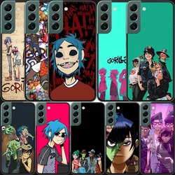 Gorillaz Phone For Samsung Galaxy S24 S22 Ultra S21 Plus S20 S23 FE Case S10 S10E S9 S8 S7 Edge Cover Silicone Soft Coque Fundas