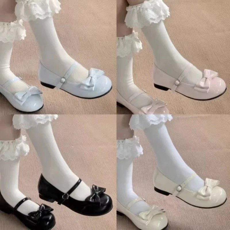 الفرنسية الحلو امرأة حذاء Springnew جولة الأحذية المسطحة أزياء ماري جين أحذية لطيف تنوعا النساء حذاء من الجلد أحذية كاجوال بسيطة