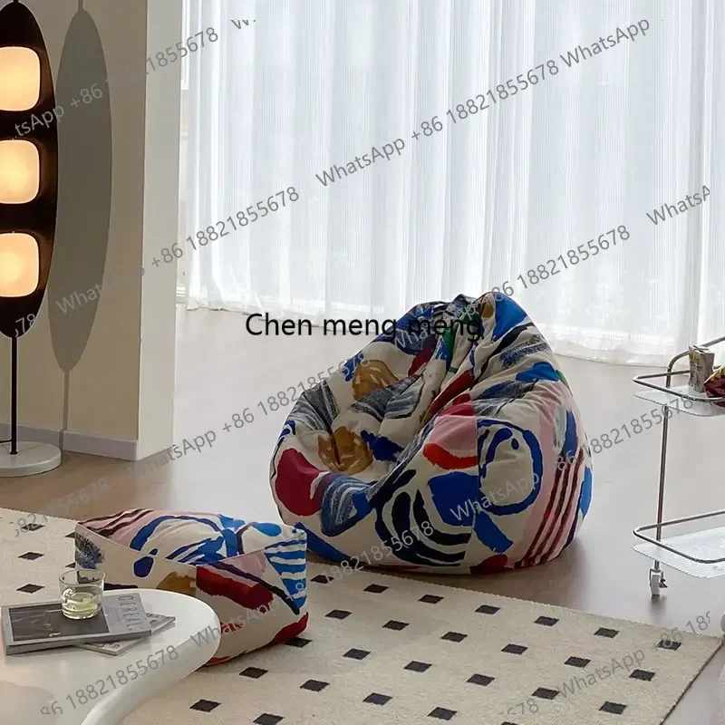 

Replica Modern Bean Bag Sofa Classic Minimalist Living Room Bean Bag Sofa Lounge Designer Postmodern Divano Unique Furniture