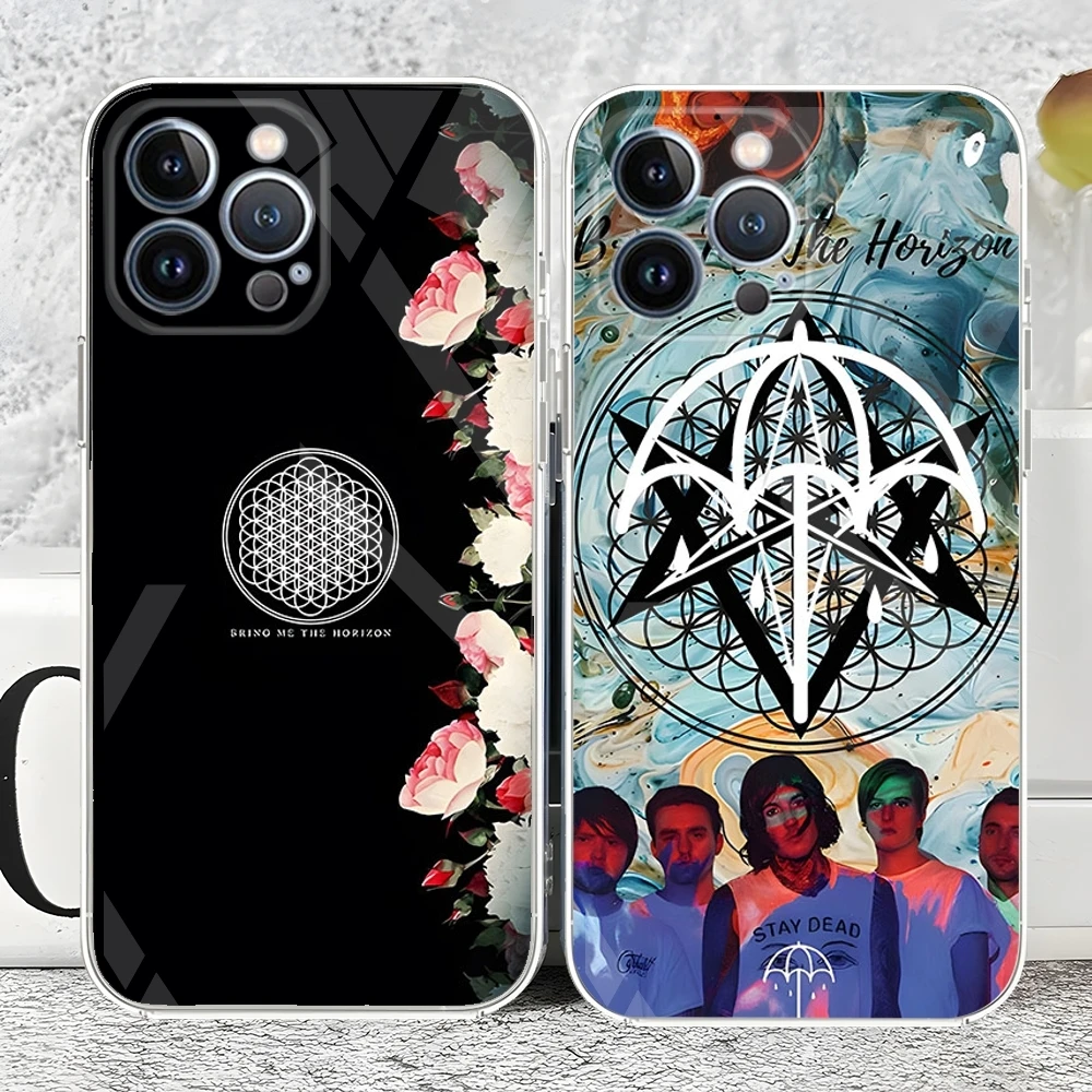 أحضر لي إلى الأفق حافظة هاتف شراء جديد 2025 لهاتف آيفون 16 15 14 12 13 11 Pro Max Mini X XR XS Max 7 8 Plus غطاء شفاف