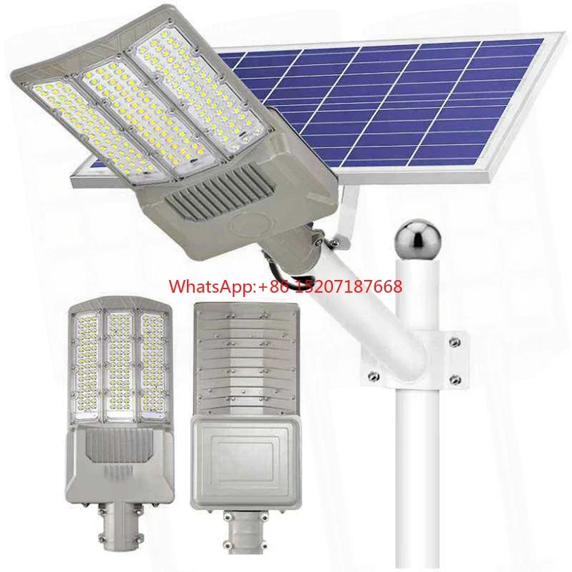 Outdoor 2000W Solar Light Outdoor Solar Street Lamp Garden Sunlight House Remote Control Waterproof Wall Lamp Solar Street Light