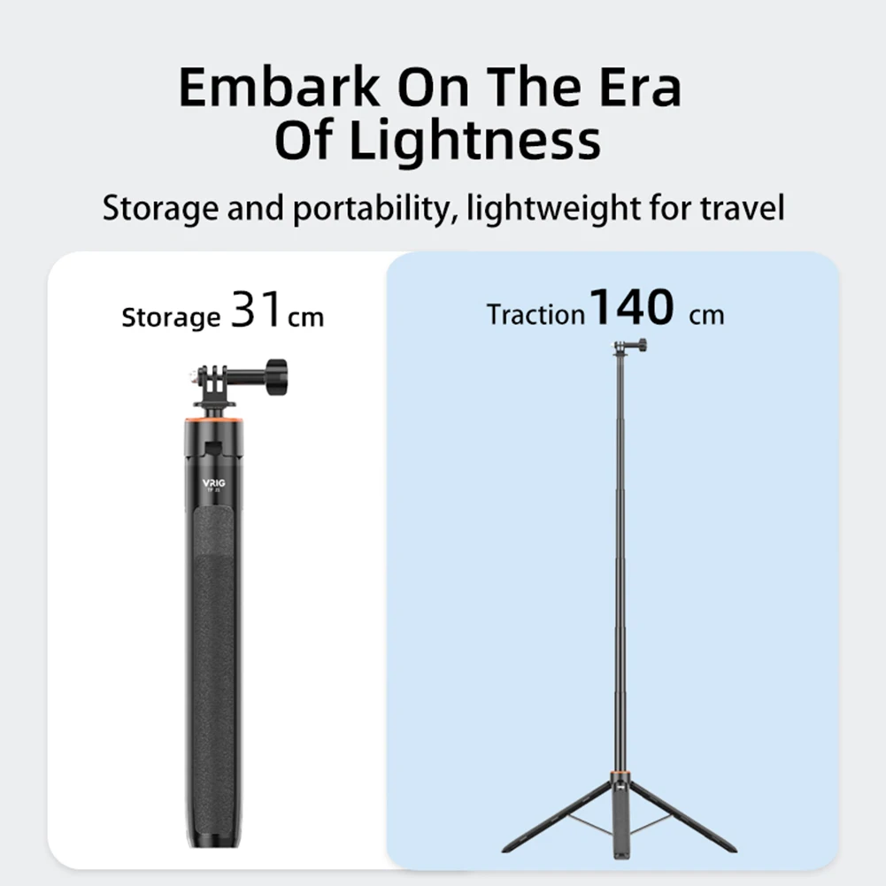 Verlängerungsstange Teleskopstange Ausziehbarer Selfie-Stick Stativ Verlängerungsstab Einstellbar für DJI Osmo Pocket 3 Zubehör – Detail 4